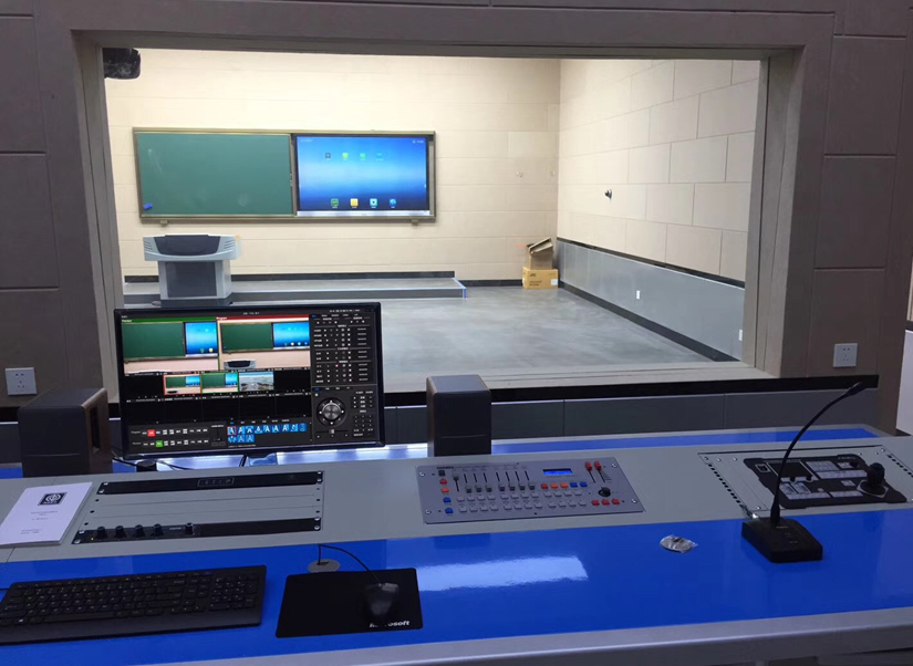 鄭州澍青醫學高等?？茖W校廣播級全自動錄播教室